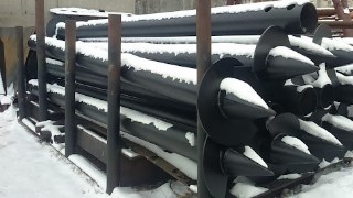 Винтовые сваи диаметром 73 мм Симферополе цена от 1355 руб.